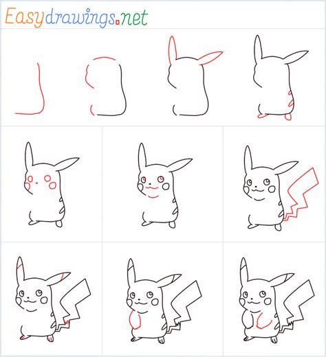 how to draw pikachu vmax|step by step pikachu.